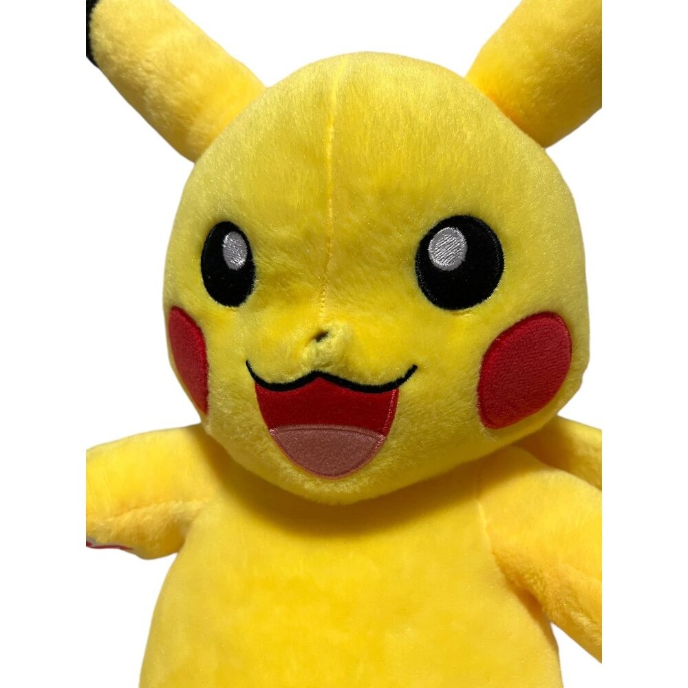 Build-A-Bear Workshop Pikachu Plush Toy 2017 Edition Pokemon Collectible Yellow - Picture 2 of 7